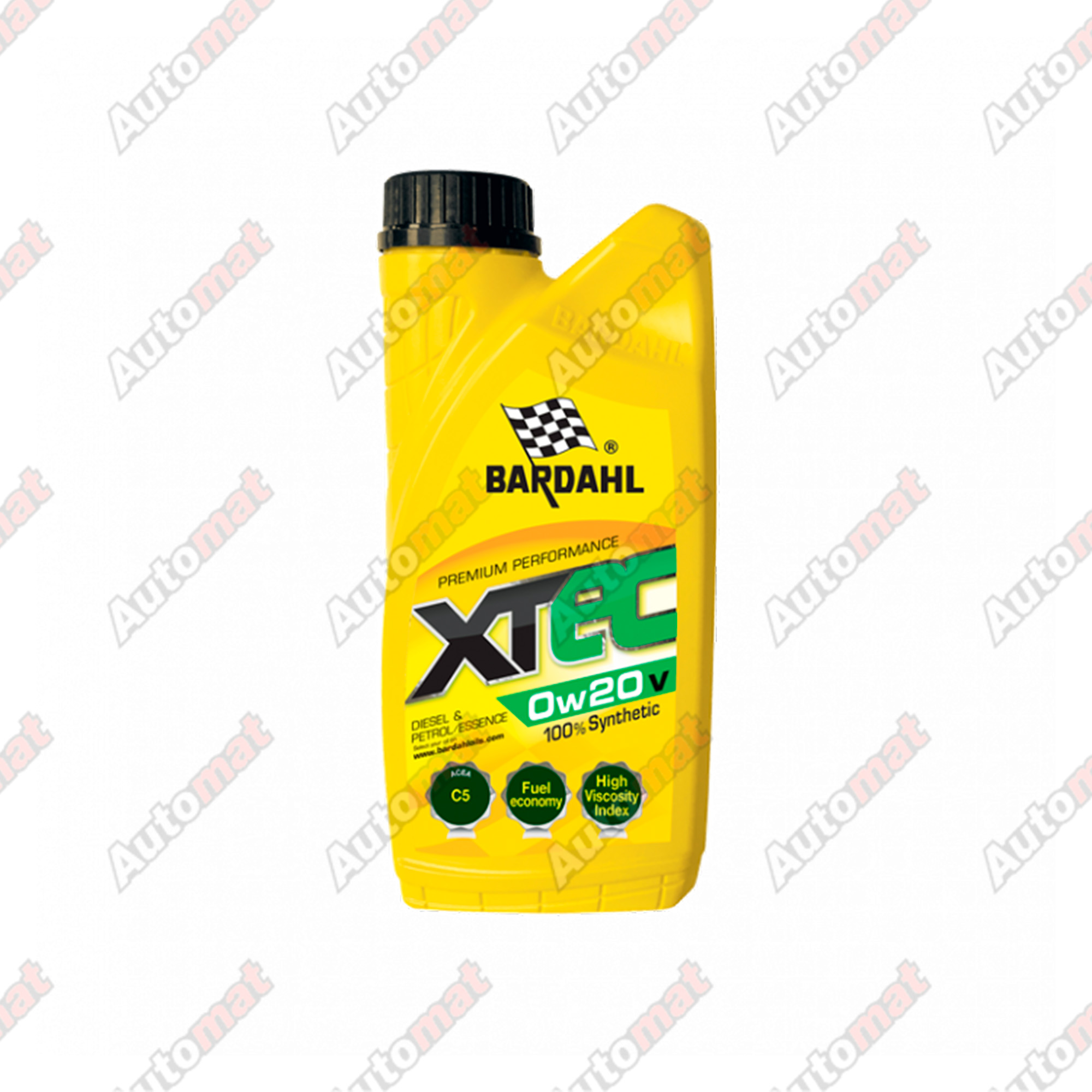 Масло моторное BARDAHL XTEC V VCC RBS0-2AE A1/B1 0W-20 1л