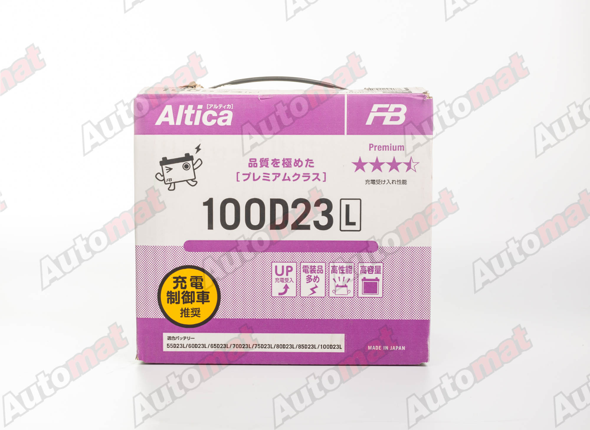 Аккумулятор FB Altica PREMIUM 75 А/ч 100D23L