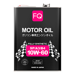 Масло моторное FQ 10W-60 SP/A3/B4 FULLY SYNTHETIC, 4л