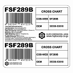Трансмиссионный фильтр FQ FSF289B